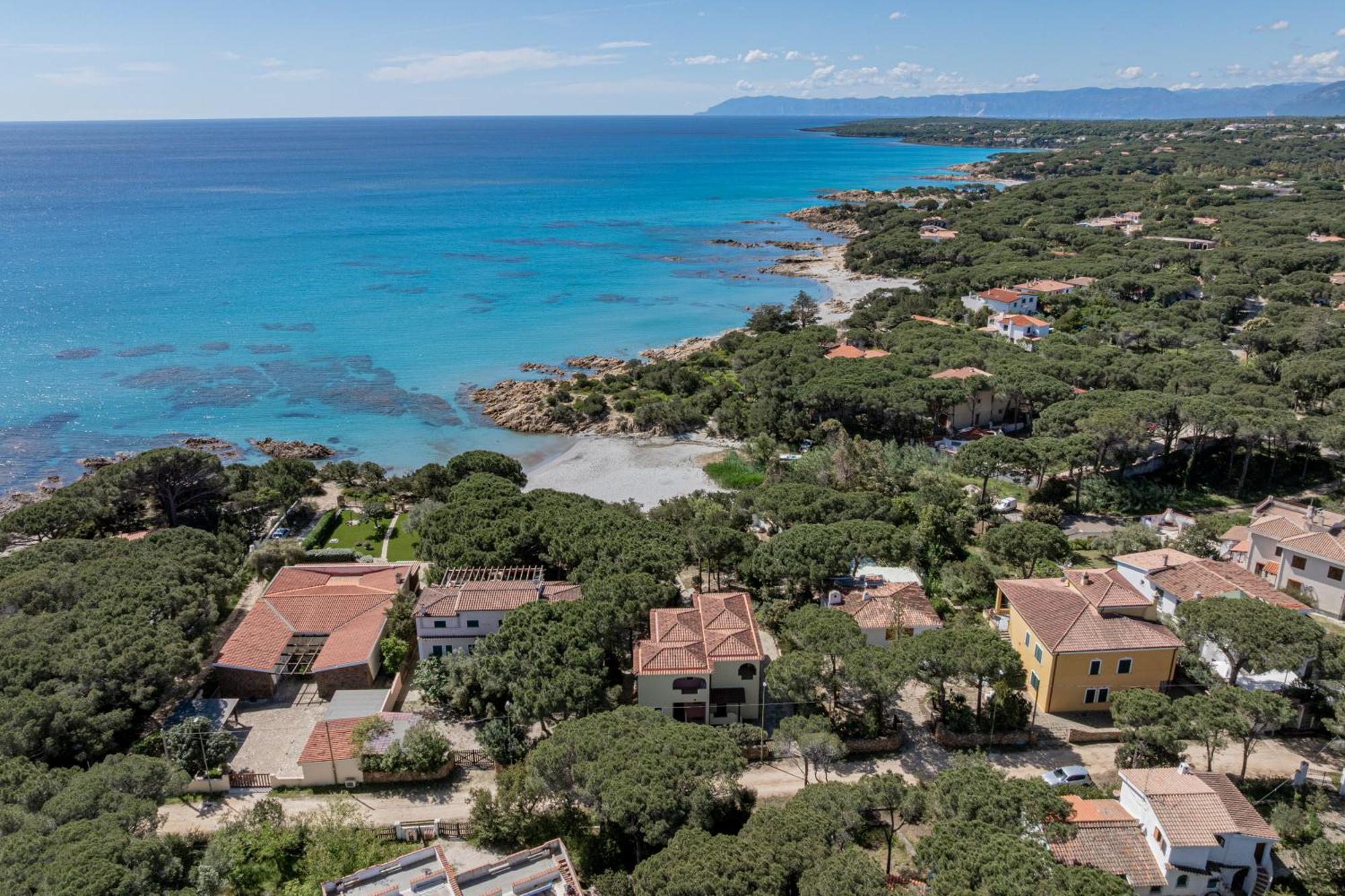 Casa Donatella, In Riva Al Mare! Villa Cala Liberotto Eksteriør bilde
