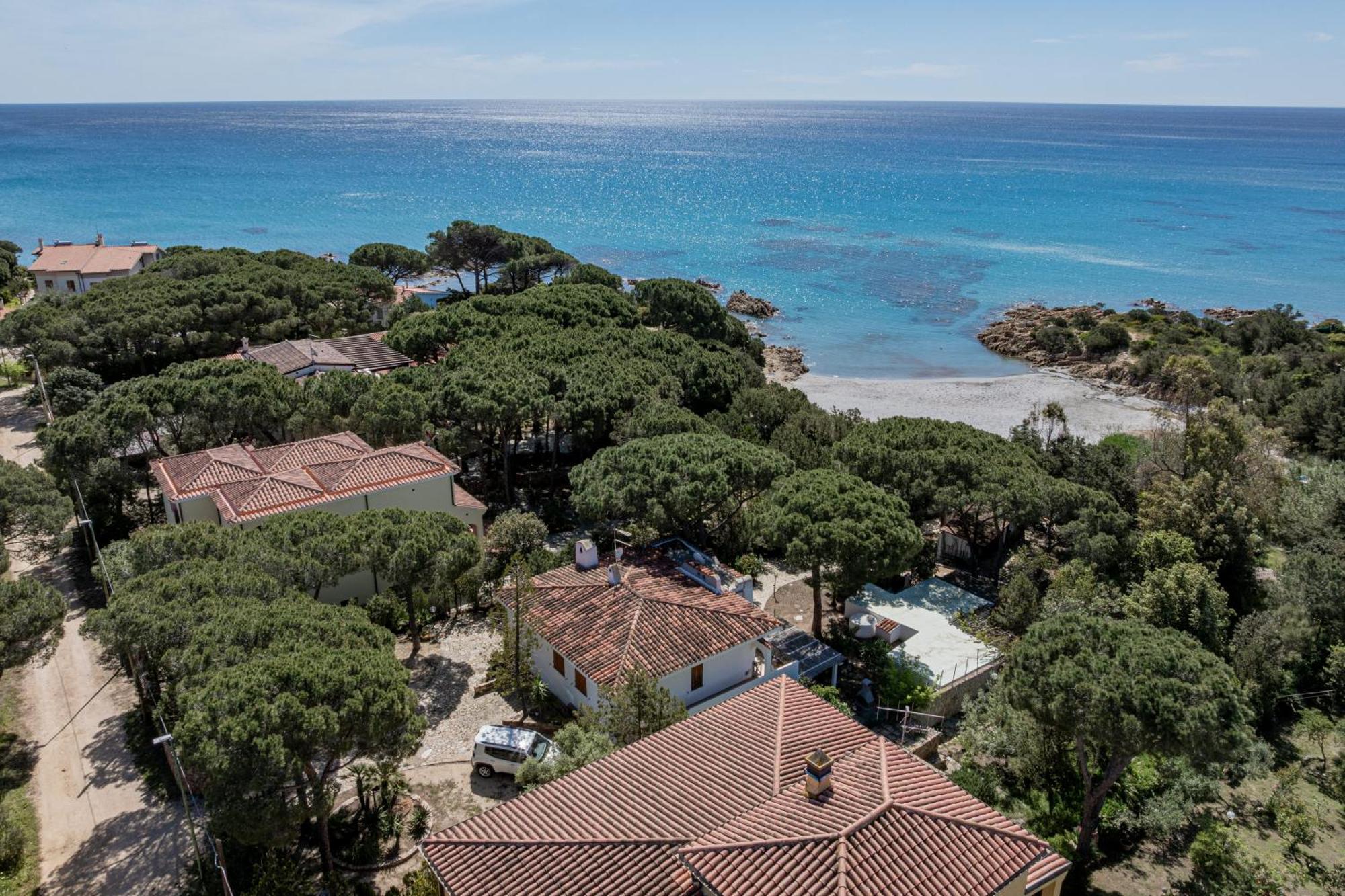 Casa Donatella, In Riva Al Mare! Villa Cala Liberotto Eksteriør bilde